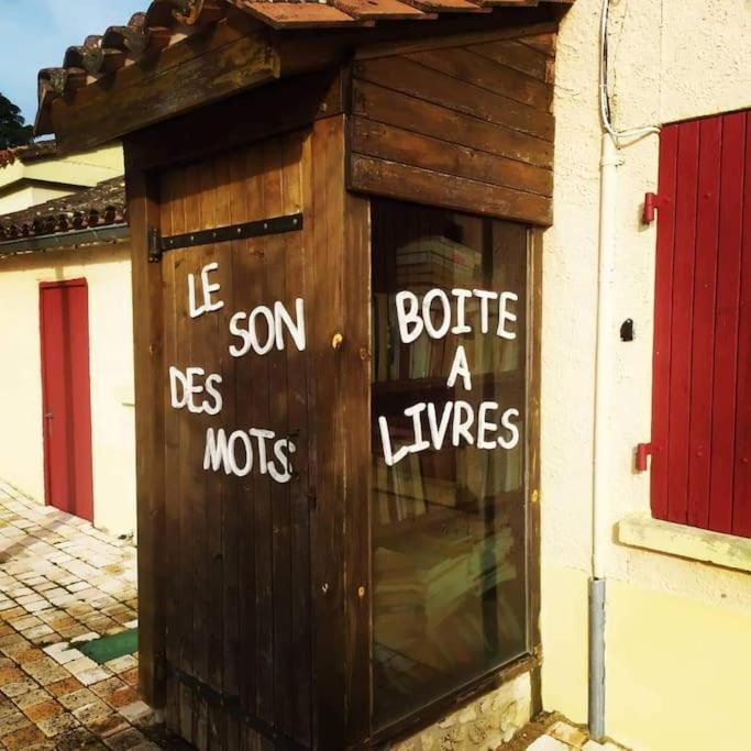 Entre Pierre Et Vigne - Charming Former Winery Farmhouse With Hot Tub & Swimming Pool 모네스티에 외부 사진